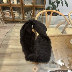 Authentic Angora Rabbit Fur Scarf